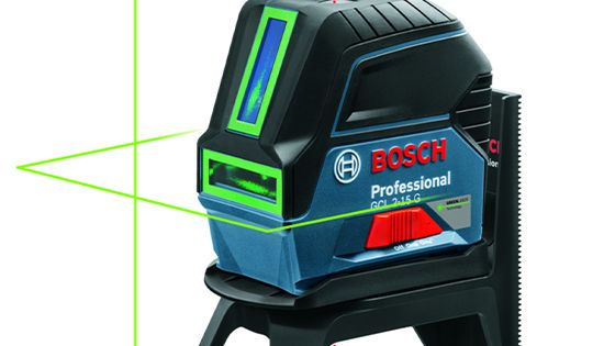 Nivel Lser de Lneas Verdes 15 m con puntos Bosch GCL 2-15 G