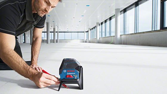 Nivel Lser de Lneas Verdes 15 m con puntos Bosch GCL 2-15 G