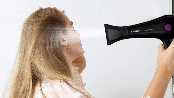 Secadora con boton cool shot