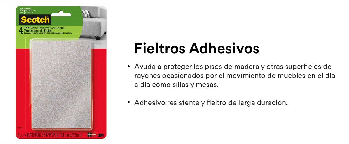 Scotch, bumpers, protectores de pisos, protectores de goma, protectores de puerta, antideslizantes, antideslizante para silln, protector de goma para silln, protectores de goma para pisos, antidelizantes para pisos, fieltros, topes de goma, topes para silln, pads antideslizantes, pads autoadehesivos, pads deslizadores, fieltros adhesivos.