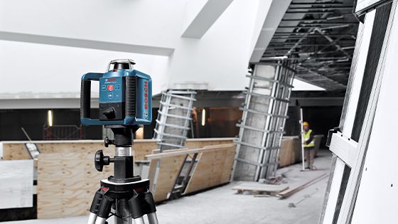 Nivel a Láser Rotativo 300 metros Bosch GRL 300 HV