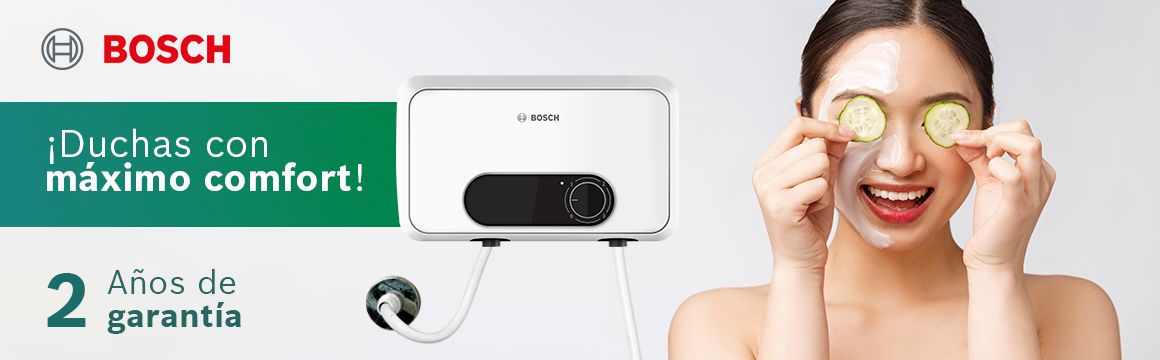 Rapiducha relax bosch medidas, termas, calentadores 