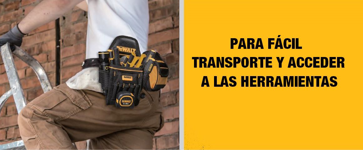 ACCESORIOS, PORTA HERRAMIENTAS, BOLSO, TAMA�O S, CONSTURCTOR, BOLSILLOS, DEWALT, DWST83485-LA