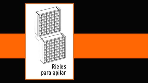 Organizador de gavetas, Almacenamiento con 64 compartimentos, Gavetas para clasificar, Organizador de piezas peque�as, Estanter�a con 64 cajones, Soluci�n de almacenamiento modular, Gavetas numeradas, Estanter�a organizadora de 64 espacios, Caja organizadora con 64 divisiones