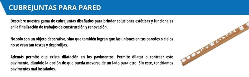 Cubrejuntas