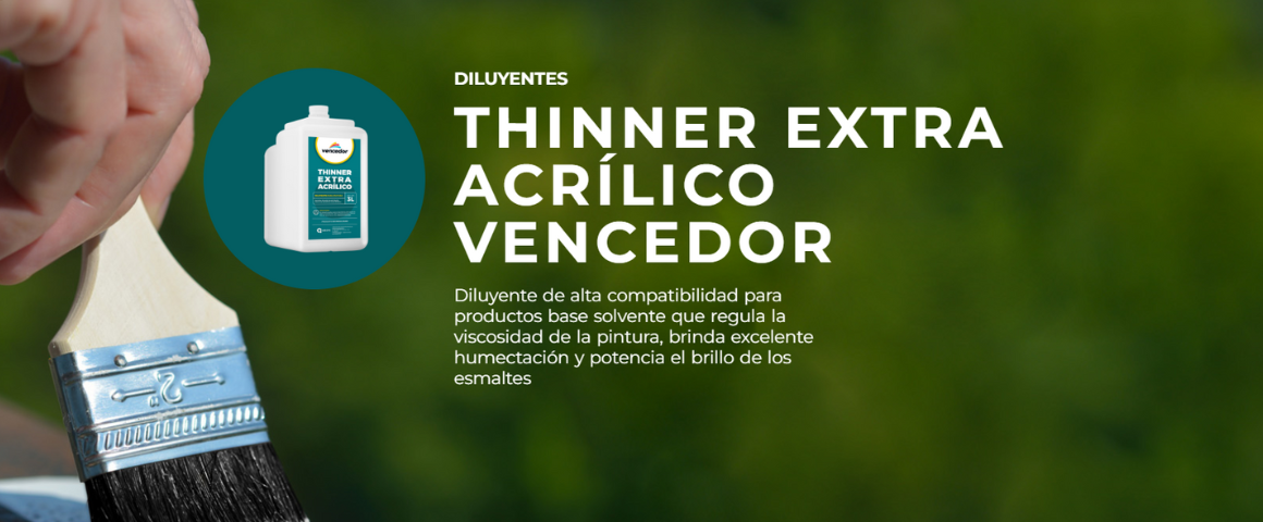 Thinner extra acrlico vencedor