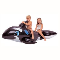 Inflable flotador Ballena Ride-on 203 x 102 cm