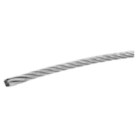 Cable acero galvanizado 1 x 19 x 3 por metro