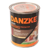Protector Danzke Lasur para madera satinado caoba 1 L