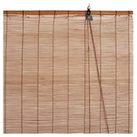 Cortina roller bambú 160 x 165 cm madera