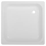 Plato de ducha blanco 80 x 80 cm