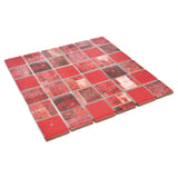 Malla Mosaico 30 x 30 cm Rojo