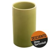 Vaso de cerámica verde