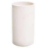 Vaso de cerámica blanco