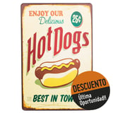 Cuadro Met Hot Dog 20 x 30 cm