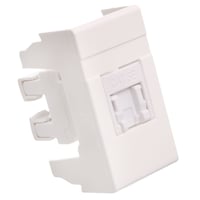 Módulo toma de datos RJ45 blanco Duomo