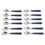 Set de 12 cucharas Té Azul
