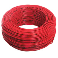 Cable unipolar 1 mm x 100 m rojo