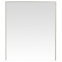 Botiquín de baño 32 x 37 x 10 cm con espejo y repisa blanco