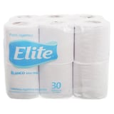 Pack de 12 rollos de papel higiénico extra blanco 30 m