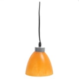 Lámpara colgante Gama naranja 1 luz E27