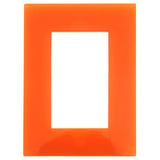 Tapa rectangular naranja Minimal