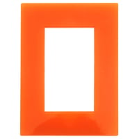 Tapa rectangular naranja Minimal
