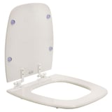 Asiento madera Gris Fit blanco