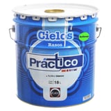 Pintura para cielo raso blanca mate antihongos 18 L