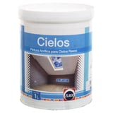 Pintura para cielo raso blanca lavable 1 L