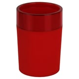Vaso de plastico Rubber rojo