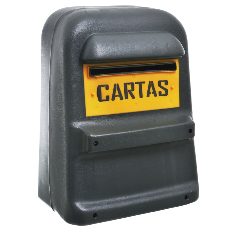 Buzon grande gris Sodimac .uy