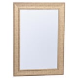 Espejo rectangular dorado 78 x 108 cm
