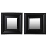 Set de 2 espejos negros