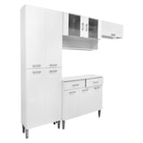 Kit de cocina Quartz blanco 220 cm