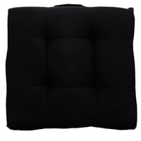 Almohadón para silla negro 37 x 37 cm