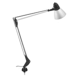 Lámpara de escritorio gris 1 luz E27 60 w
