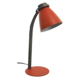 Lámpara de escritorio 1 luz E14 12 w gris