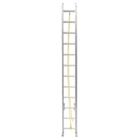 Escalera extensible de aluminio 24 escalones 7,32 m