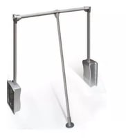 Barrote elevable de aluminio regulable 90-110 cm