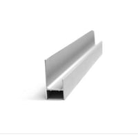 Perfil de aluminio para placa 18 a 18,5 mm 2,60 m
