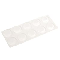 Topes de goma adhesivos 10 unidades 1,3 x 0,4 cm