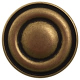 Tirador Botón marrón 3 cm 1 pieza