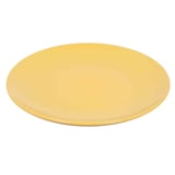 Plato de comida Dhogar 27 cm amarillo