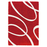 Alfombra Echo 133 x 195 cm roja