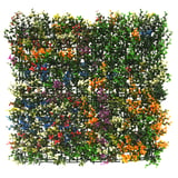 Jardín vertical artificial multicolor 50 x 50 cm