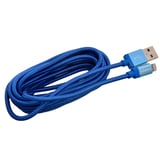 Cable IPhone 3 m azul 2,1 A