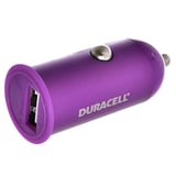 Cargador USB para auto 1 A violeta