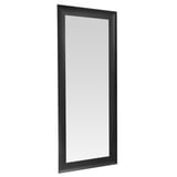 Espejo rectangular 50 x 120 cm negro