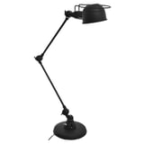 Lámpara de escritorio 1 luz E14 negro
